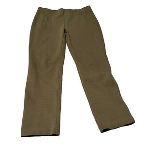 Chicos So Slimming Olive Green Ankle Pants Size 00 or Size 0/2